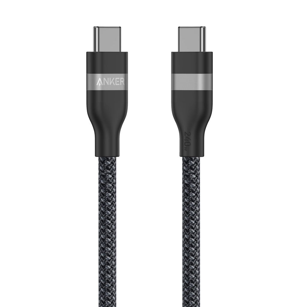 USB-C to USB-C Cable (3 ft / 6 ft, 240W, Upcycled-Braided)