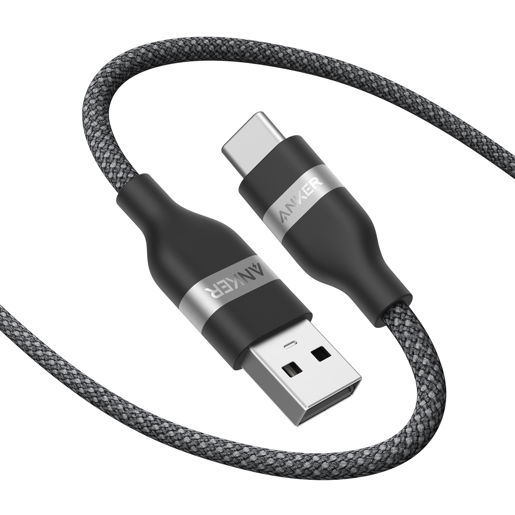USB-A to USB-C Cable (3 ft / 6 ft, Upcycled-Braided)